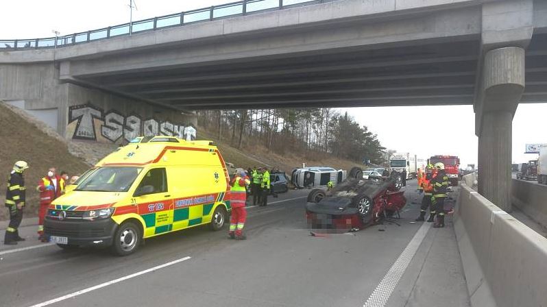Nejvíce nehod na Žďársku? Na dálnici D1 mezi Měřínem a Velkým Meziříčím