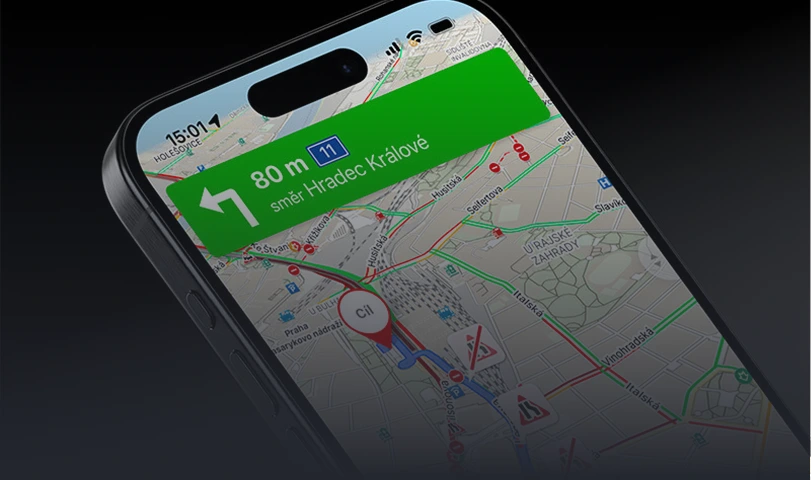 Řidiči, vyhněte se rizikovým 
místům s navigací Mapy.cz