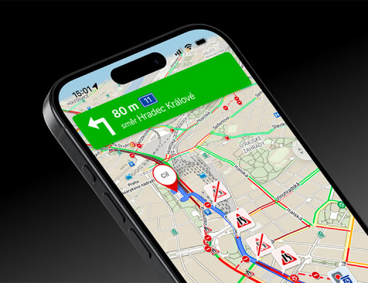 Vyhněte se rizikovým místům s navigací Mapy.cz